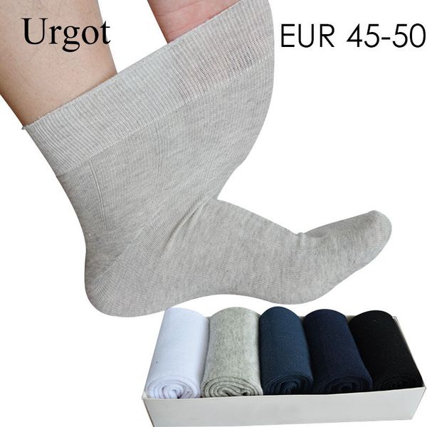men's socks urgot 5 pairs men's socks large plus big size 48 49 50 all-match casual business anti-odor men socks sox meias calceti, Black
men's socks urgot 5 pairs men's socks large plus big size 48 49 50 all-match casual business anti-odor men socks sox meias calceti, Black