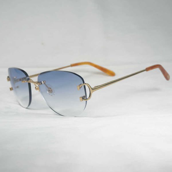 vintage rimless c wire sunglasses men oval eyewear women for summer metal frame new fashion factory sun glasses 70%off 03gq, White;black
vintage rimless c wire sunglasses men oval eyewear women for summer metal frame new fashion factory sun glasses 70%off 03gq, White;black