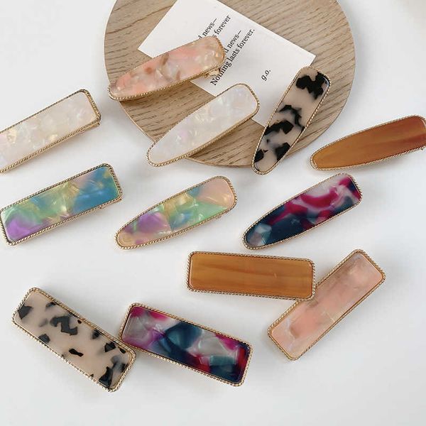 hair clips barrettes ins selling vintage marbling floral hairpin sweet creative acetate metal side duck bill clip hair accessories for woman, Golden;silver
hair clips barrettes ins selling vintage marbling floral hairpin sweet creative acetate metal side duck bill clip hair accessories for woman, Golden;silver