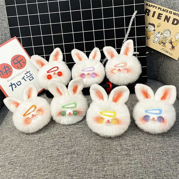 key rings cute bunny plush keychain girl heart cartoon doll bag pendant car key chain gift accessories llaveros para mujer pom j230222, Slivery;golden
key rings cute bunny plush keychain girl heart cartoon doll bag pendant car key chain gift accessories llaveros para mujer pom j230222, Slivery;golden