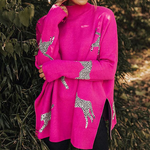 women's hoodies sweatshirts autumn winter casual elegant tiger pattern printed loose pullovers hoodie women fashion turtleneck long sle, Black
women's hoodies sweatshirts autumn winter casual elegant tiger pattern printed loose pullovers hoodie women fashion turtleneck long sle, Black