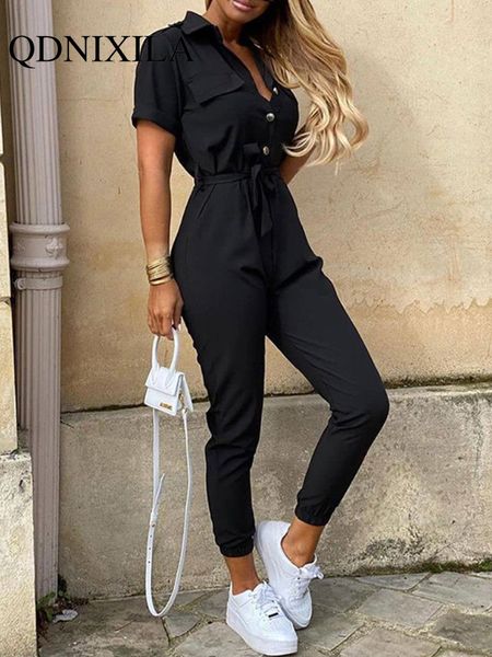 women's jumpsuits rompers summer jumpsuit women elegant casual lapel buckle printed female jumpsuit woman trousers playsuit overalls bo, Black;white
women's jumpsuits rompers summer jumpsuit women elegant casual lapel buckle printed female jumpsuit woman trousers playsuit overalls bo, Black;white