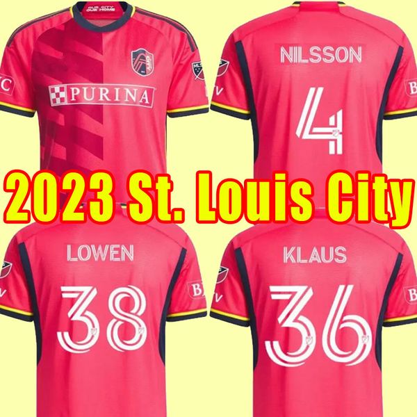 st mls louiss city 2023 2024 sc soccer jerseys lowen ostrak nilsson klauss 23 24 football shirt short sleeve home saint, Black;yellow
st mls louiss city 2023 2024 sc soccer jerseys lowen ostrak nilsson klauss 23 24 football shirt short sleeve home saint, Black;yellow