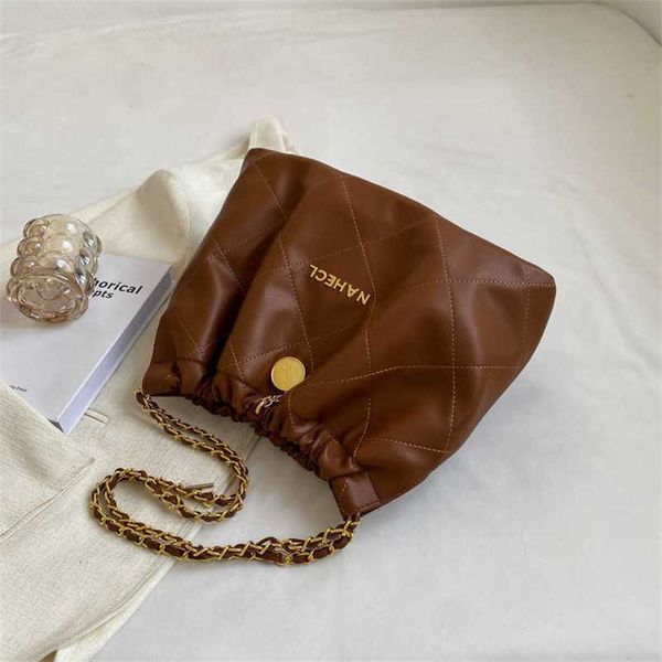 42% off handbag 2023 fashion women's bag leather quality fashionable small gare underarm tote large-capacity shoulder lattice chain bag
42% off handbag 2023 fashion women's bag leather quality fashionable small gare underarm tote large-capacity shoulder lattice chain bag