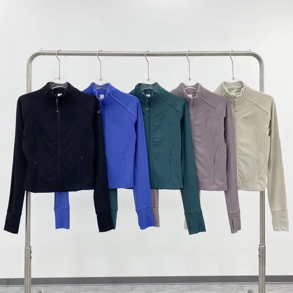 lu new style autumn winter new zipper jacket quick-drying yoga clothes long-sleeve thumb hole training running jacket women slim fitness coa, Black;brown
lu new style autumn winter new zipper jacket quick-drying yoga clothes long-sleeve thumb hole training running jacket women slim fitness coa, Black;brown