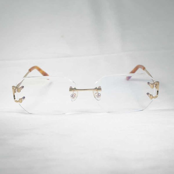 vintage rimless c wire sunglasses men eyewear women for summer diamond cutting clear glasses metal frame new fashion factory sun glasses 70%, White;black
vintage rimless c wire sunglasses men eyewear women for summer diamond cutting clear glasses metal frame new fashion factory sun glasses 70%, White;black