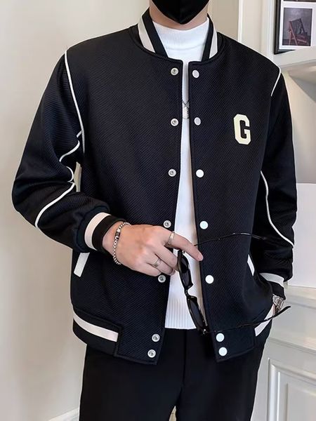 designer jacket hoodie men's spring and autumn plankton senior sense men's ins baseball clothes tide brand jacket, Black
designer jacket hoodie men's spring and autumn plankton senior sense men's ins baseball clothes tide brand jacket, Black