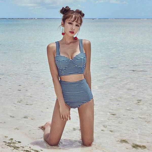 retro plaid drawstring bow bikini beauty back busty gathering high waist, White;black
retro plaid drawstring bow bikini beauty back busty gathering high waist, White;black