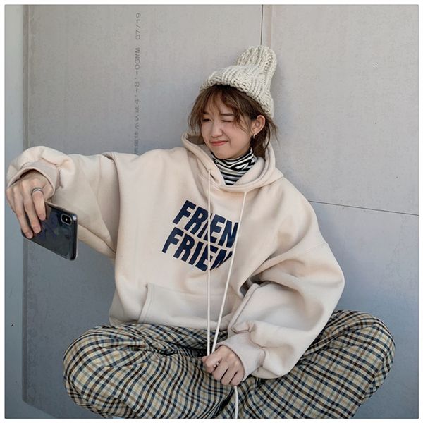 women's hoodies sweatshirts streetwear letter printed women sweatshirt autumn winter long sleeve harajuku pullovers hooded sweater 2302, Black
women's hoodies sweatshirts streetwear letter printed women sweatshirt autumn winter long sleeve harajuku pullovers hooded sweater 2302, Black