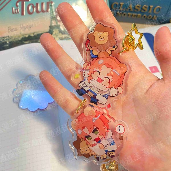 key rings anime ensemble stars tsukinaga leo cute q version acrylic keychain school bag pendant keyring toy cartoon collection xmas gift j23, Slivery;golden
key rings anime ensemble stars tsukinaga leo cute q version acrylic keychain school bag pendant keyring toy cartoon collection xmas gift j23, Slivery;golden