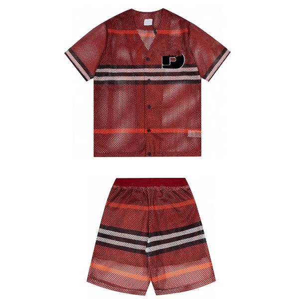 mens tracksuit designer sweat suit fashion track suit casual suit pure hand-knitted hollowed out short-sleeved shirt and leather suit shorts, Gray
mens tracksuit designer sweat suit fashion track suit casual suit pure hand-knitted hollowed out short-sleeved shirt and leather suit shorts, Gray