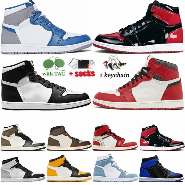 1s 1 basketball shoes lost and found for men women denim bred pantent high 85 black white olive dark mocha low true blue jumpman dhgate
1s 1 basketball shoes lost and found for men women denim bred pantent high 85 black white olive dark mocha low true blue jumpman dhgate