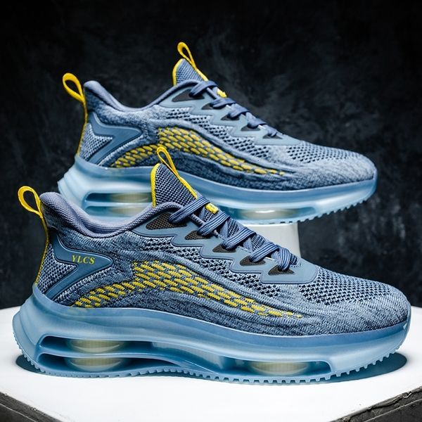 dress shoes men's designer air cushion sneakers knitting breathable outdoor jogging casual calzado deportivo para hombre 230223, Black
dress shoes men's designer air cushion sneakers knitting breathable outdoor jogging casual calzado deportivo para hombre 230223, Black
