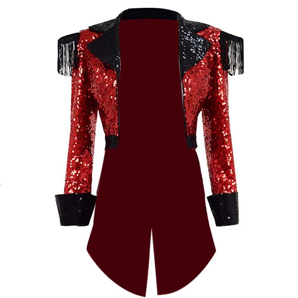 men's suits blazers cosdaddy costume main show red circus jacket steam woman's shirt 230222, White;black
men's suits blazers cosdaddy costume main show red circus jacket steam woman's shirt 230222, White;black