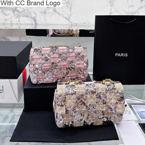 luxury cc shoulder bags designers classic cf sequin tweed flap crossbody bags france brand quilted matelasse lady chain bag women shoulder b 
luxury cc shoulder bags designers classic cf sequin tweed flap crossbody bags france brand quilted matelasse lady chain bag women shoulder b