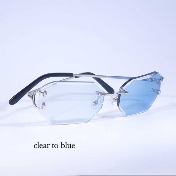 vintage rimless c wire pchromic sunglasses men eyewear women diamond cutting clear glasses metal frame new fashion factory sun glasses 70%of, White;black
vintage rimless c wire pchromic sunglasses men eyewear women diamond cutting clear glasses metal frame new fashion factory sun glasses 70%of, White;black