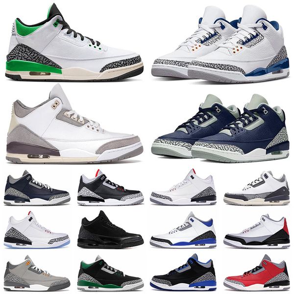 authentic jumpman 3 3s retro mid low basketball shoes pine green lucky green midnight navy wizards blue white red man woman sports sneakers
authentic jumpman 3 3s retro mid low basketball shoes pine green lucky green midnight navy wizards blue white red man woman sports sneakers