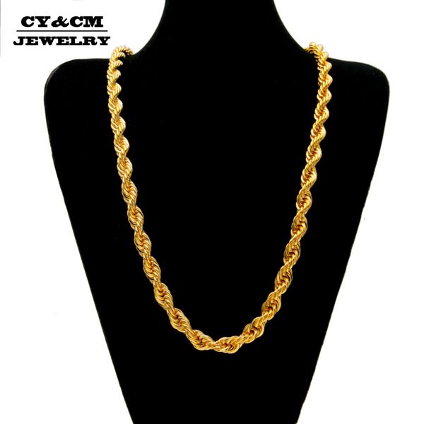 pendant necklaces cy cm 10mm hip hop jewelry punk rope chain iron iced out gold silver color long twisted braided necklace for men women 30&
pendant necklaces cy cm 10mm hip hop jewelry punk rope chain iron iced out gold silver color long twisted braided necklace for men women 30&