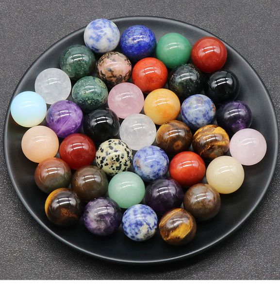 natural stone 20mm round ball chakras yoga meditation ornaments beads healing energy charms crystal decoration gift, Black
natural stone 20mm round ball chakras yoga meditation ornaments beads healing energy charms crystal decoration gift, Black