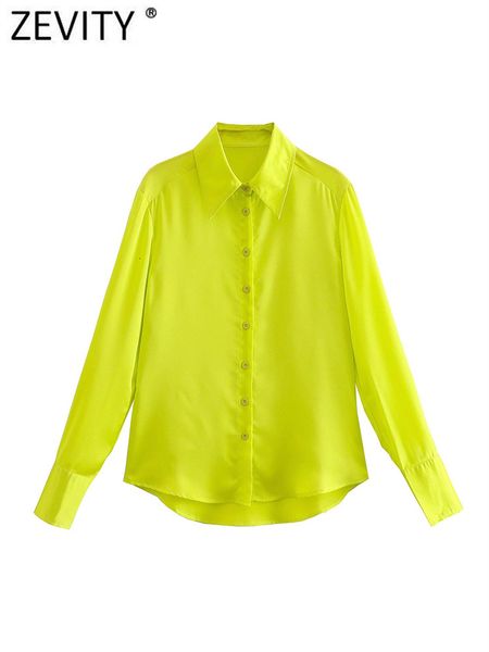 women's blouses shirts zevity women fashion turn down collar yellow breasted casual blouse office ladies long sleeve shirt chic blusas, White
women's blouses shirts zevity women fashion turn down collar yellow breasted casual blouse office ladies long sleeve shirt chic blusas, White