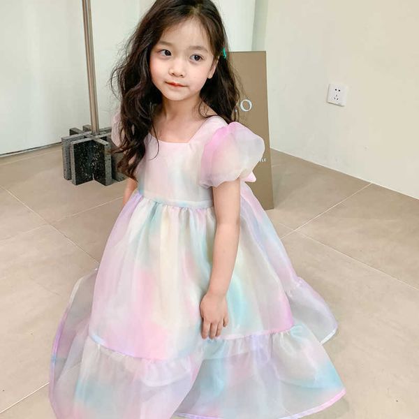 girl's dresses deer jonmi 2022 summer baby girls pink bowknot princess dresses puff sleeve rainbow ball gown children birthday party dr, Red;yellow
girl's dresses deer jonmi 2022 summer baby girls pink bowknot princess dresses puff sleeve rainbow ball gown children birthday party dr, Red;yellow