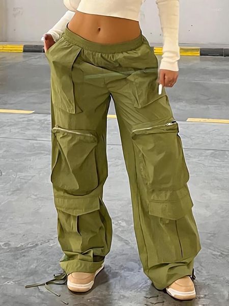 women's pants sifreyr y2k big pockets zipper cargo low waist loose straight trousers female casual streetwear baggy, Black;white
women's pants sifreyr y2k big pockets zipper cargo low waist loose straight trousers female casual streetwear baggy, Black;white