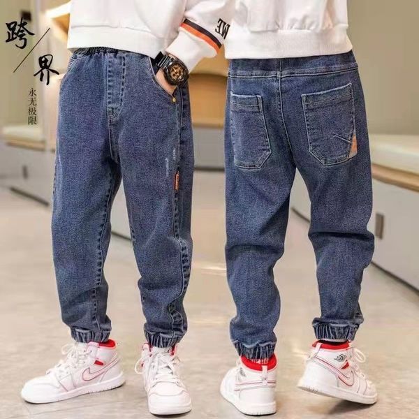 jeans children's jeans spring and autumn youth loose casual children's boys bunched foot pants boys everything pair trousers 23022, Blue
jeans children's jeans spring and autumn youth loose casual children's boys bunched foot pants boys everything pair trousers 23022, Blue