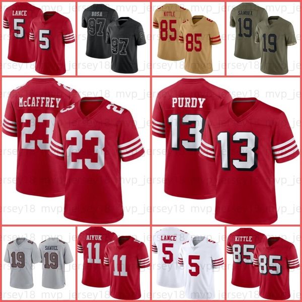 23 christian mccaffrey football jersey brock purdy brandon aiyuk george kittle talanoa hufanga deebo samuel kyle juszczyk nick bosa trey lan, Black;red
23 christian mccaffrey football jersey brock purdy brandon aiyuk george kittle talanoa hufanga deebo samuel kyle juszczyk nick bosa trey lan, Black;red