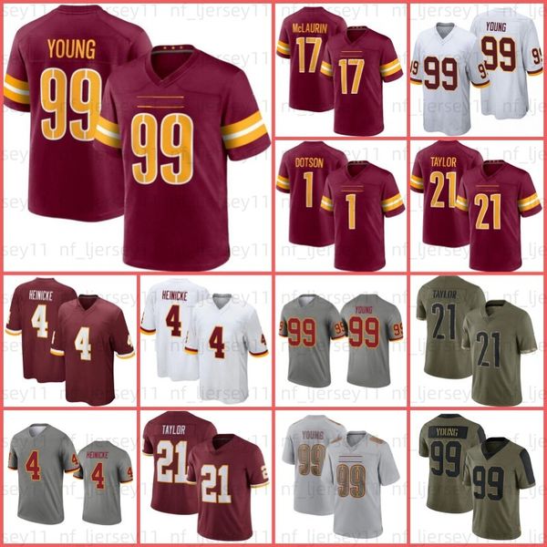 chase young terry mclaurin 1 jahan dotson football jerseys carson wentz sean taylor jonathan allen antonio taylor heinicke, Black;red
chase young terry mclaurin 1 jahan dotson football jerseys carson wentz sean taylor jonathan allen antonio taylor heinicke, Black;red
