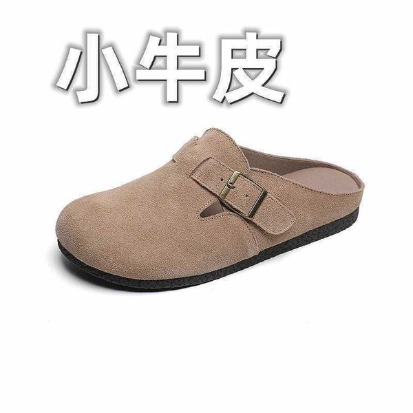 slippers designer luxury birkinstocks sandals handmade real leather bag head half slippers spring and summer 2023 new style literary flat bo, Black
slippers designer luxury birkinstocks sandals handmade real leather bag head half slippers spring and summer 2023 new style literary flat bo, Black
