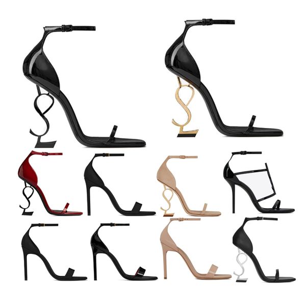 designer dress shoes women sandals opyum high heels open toe stiletto heel classic metal letters sandal fashion stylist shoes with box dust, Black
designer dress shoes women sandals opyum high heels open toe stiletto heel classic metal letters sandal fashion stylist shoes with box dust, Black