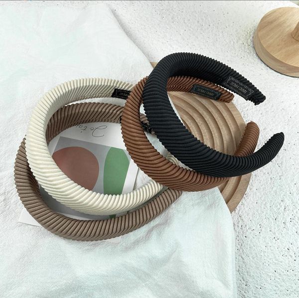 sponge hairpin headbands elastic hair hoop hair jewelry solid colors designer handmade retro style exaggerated personality temperament headb, Silver
sponge hairpin headbands elastic hair hoop hair jewelry solid colors designer handmade retro style exaggerated personality temperament headb, Silver