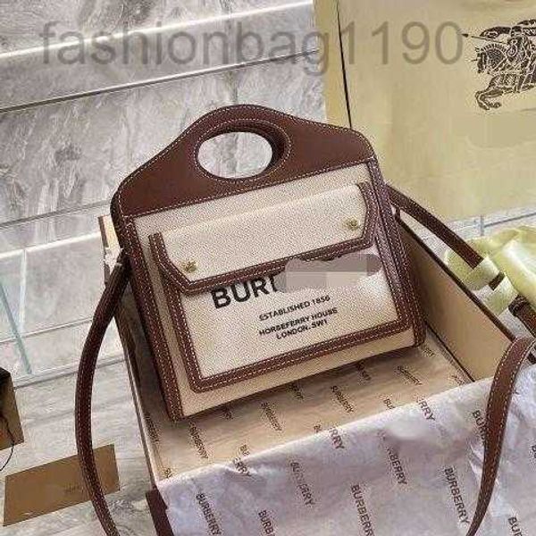 canvas new tote designer burbrerys b woman handbags brown leather stitched retro postman bag portable shoulder bag tu8h
canvas new tote designer burbrerys b woman handbags brown leather stitched retro postman bag portable shoulder bag tu8h