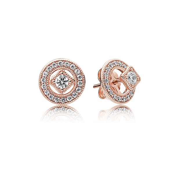 18k rose gold vintage circle stud earring set for pandora 925 sterling silver wedding designer jewelry for women girlfriend gift luxury earr, Golden;silver
18k rose gold vintage circle stud earring set for pandora 925 sterling silver wedding designer jewelry for women girlfriend gift luxury earr, Golden;silver