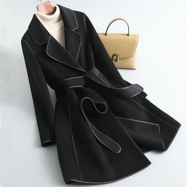 women's jackets wool coat women slim fashion clothing high street outwear casaco feminina spring and autumn office lady ytnmyop 230223, Black;brown
women's jackets wool coat women slim fashion clothing high street outwear casaco feminina spring and autumn office lady ytnmyop 230223, Black;brown