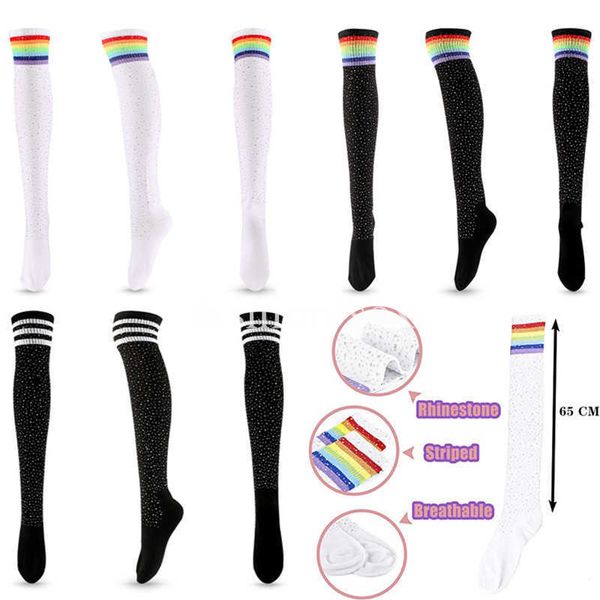 5pc socks hosiery compression socks women over the knee socks cotton socks striped pattern high tube rhinestone club party black stockings z, Black;white
5pc socks hosiery compression socks women over the knee socks cotton socks striped pattern high tube rhinestone club party black stockings z, Black;white