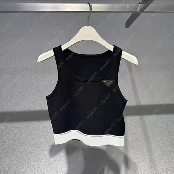 designer vest sweater sleeveless t shirt women knitted vests spring fit letter round neck pullover waistcoats, White
designer vest sweater sleeveless t shirt women knitted vests spring fit letter round neck pullover waistcoats, White