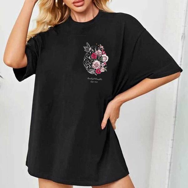 women's t-shirt beautiful thought 1980 graphic tee retro style vintage grunge butterfly flower funny women t-shirt summer l230223, White
women's t-shirt beautiful thought 1980 graphic tee retro style vintage grunge butterfly flower funny women t-shirt summer l230223, White