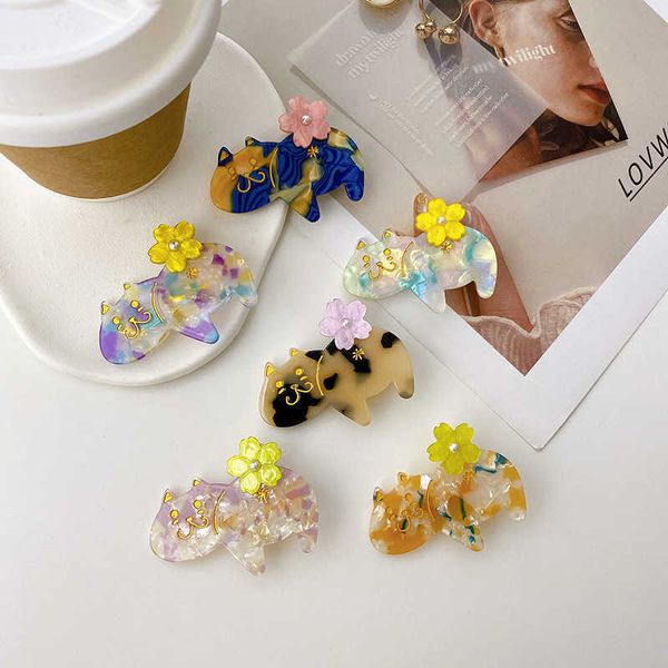 hair clips barrettes new arrived 6cm lovely cartoon cute cat shape hair accessories geometric shape acetate hair clips hairgrips j230221, Golden;silver
hair clips barrettes new arrived 6cm lovely cartoon cute cat shape hair accessories geometric shape acetate hair clips hairgrips j230221, Golden;silver