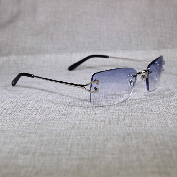 luxury rimless sunglasses men oval clear eyeglasses metal frame square shades women for summer club outdoor eyewear new fashion factory sun, White;black
luxury rimless sunglasses men oval clear eyeglasses metal frame square shades women for summer club outdoor eyewear new fashion factory sun, White;black