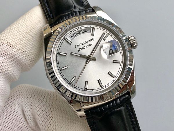 36mm brown leather strap women's watches automatic mechanical 2813 movement man wristwatch 40mm stainless steel designer woman watch me, Slivery;golden
36mm brown leather strap women's watches automatic mechanical 2813 movement man wristwatch 40mm stainless steel designer woman watch me, Slivery;golden