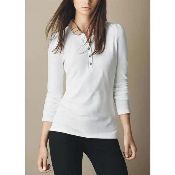 new 2020 women fashion winter cotton polo shirt plaid collar england london solid casual t-shirts white size348i
new 2020 women fashion winter cotton polo shirt plaid collar england london solid casual t-shirts white size348i