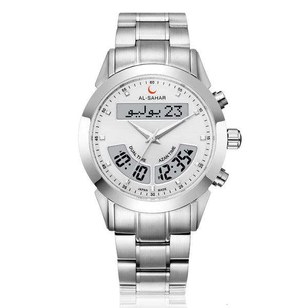 wristwatches luxury muslim azan watch with automatic mosque prayer reminder athan auto qibla digital dual time clock as p012sw sb 230223, Slivery;brown
wristwatches luxury muslim azan watch with automatic mosque prayer reminder athan auto qibla digital dual time clock as p012sw sb 230223, Slivery;brown