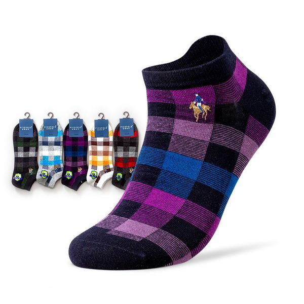 men's socks 5 pairs sports boat socks spring summer combed cotton sweat-absorbent breathable men's socks 230223, Black
men's socks 5 pairs sports boat socks spring summer combed cotton sweat-absorbent breathable men's socks 230223, Black