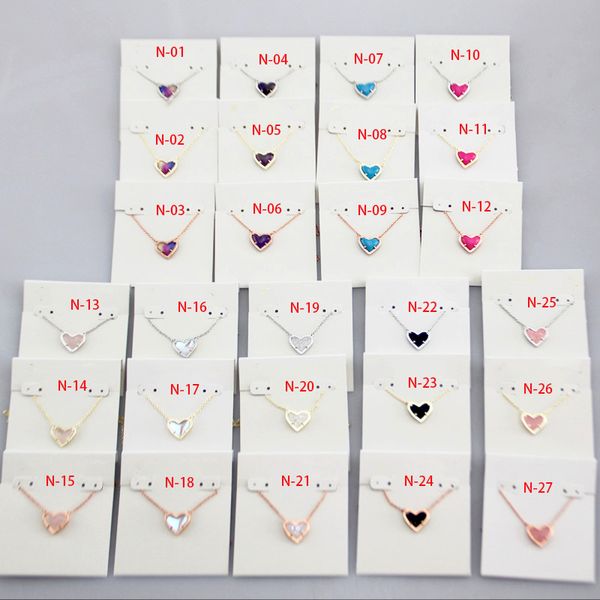 pendant necklaces necklace heart stone real 18k gold plated dangles glitter jewelries letter gift with dust bag, Silver
pendant necklaces necklace heart stone real 18k gold plated dangles glitter jewelries letter gift with dust bag, Silver