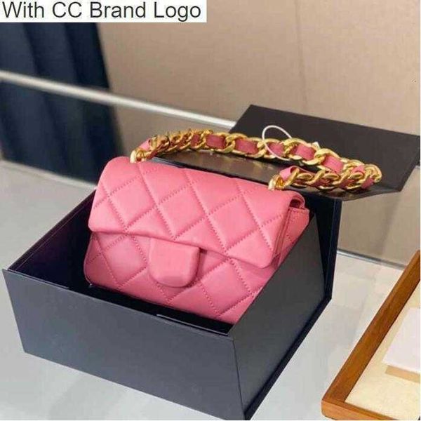 luxury cc shoulder bags 22cm small flap french shoulder bag genuine leather pink white black crossbody bag oversized gold-tone metal chain h
luxury cc shoulder bags 22cm small flap french shoulder bag genuine leather pink white black crossbody bag oversized gold-tone metal chain h