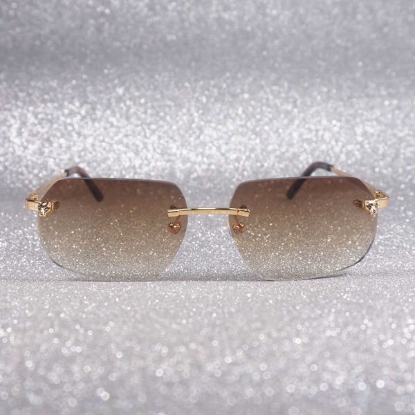 vintage leopard style sunglasses men rimless metal frame clear glasses women for outdoor accessories oval shades new fashion factory sun gla, White;black
vintage leopard style sunglasses men rimless metal frame clear glasses women for outdoor accessories oval shades new fashion factory sun gla, White;black