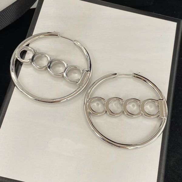 Hoop Earrings 2022 Hot Designer For Women Earrings Fashion Bright Womens Ladies…