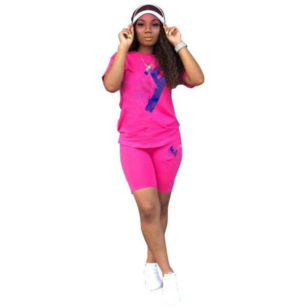 2023 women tracksuits casual two piece set sleeveless t-shirts shorts summer jogging suit fashion solid color outfits pullover sportswear dh, Gray
2023 women tracksuits casual two piece set sleeveless t-shirts shorts summer jogging suit fashion solid color outfits pullover sportswear dh, Gray