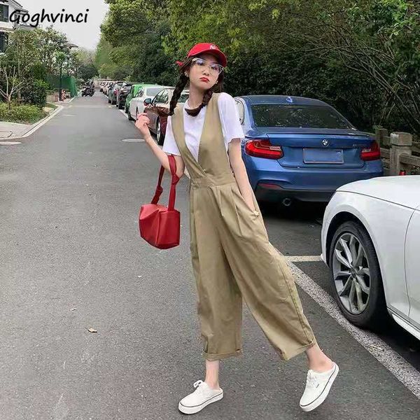 women's jumpsuits rompers jumpsuits women loose high waist summer daily all-match korean style v-neck pockets solid casual arrival eleg, Black;white
women's jumpsuits rompers jumpsuits women loose high waist summer daily all-match korean style v-neck pockets solid casual arrival eleg, Black;white